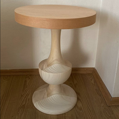Solid Wood Side Table - Color: Different Available