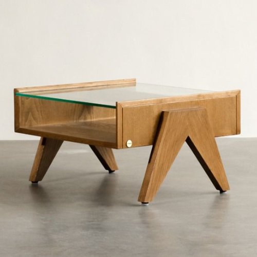 Square Wooden Coffee Table - Color: Different Available