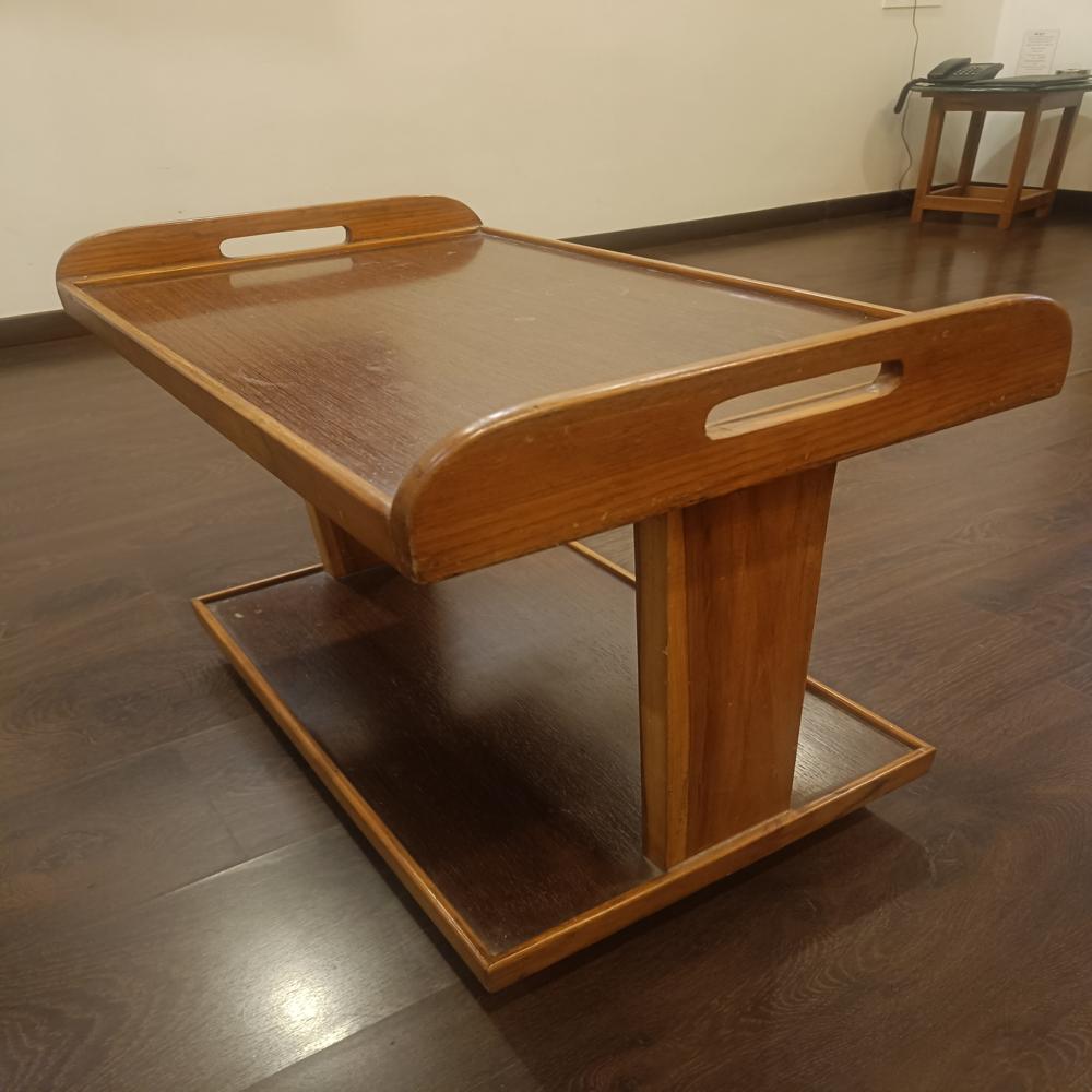 Square Wooden Coffee Table - Color: Different Available