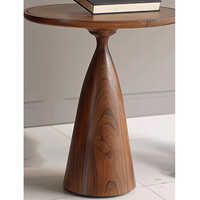 Wooden Elegant Side Table - Color: Brown
