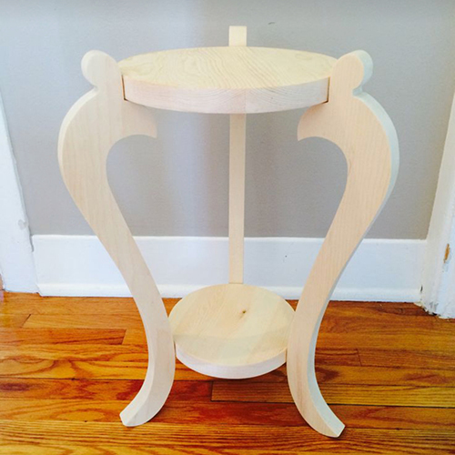 Beautiful Wooden Side Table - Color: Different Available