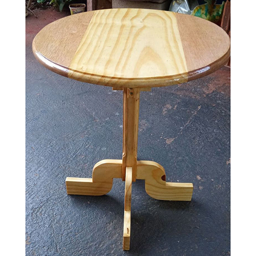 Natural Polish Center Table