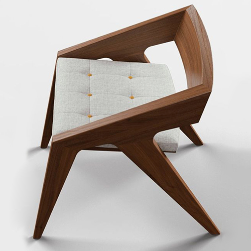 Wooden Cushion Chair