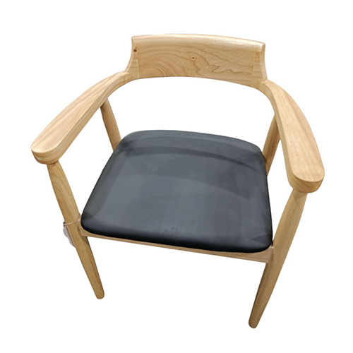 Wooden Design Cafe Dining Chair - Color: As Per Requirement