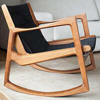Cnc Cut Furniture Design Rocking Chair - Color: Different Available