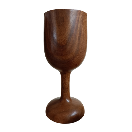 Sheesham Wood Glass Set - Color: Various Available