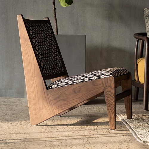 Solid Wood Living Room Chair - Color: Different Available