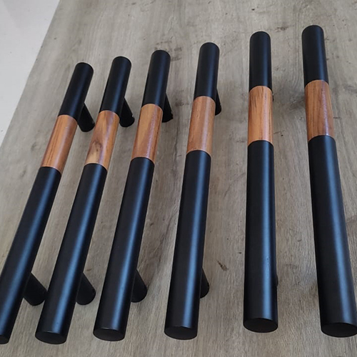 Nickel Finish Main Door Entrace Handle - Color: As Per Availability