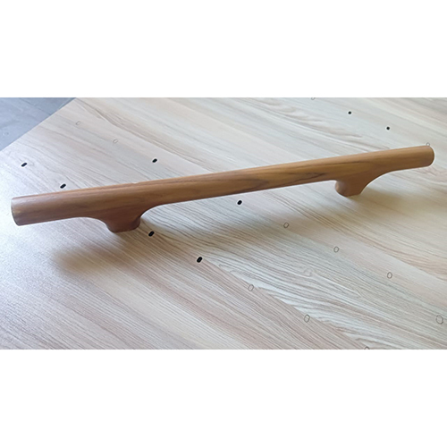 Brown Wooden Door Handle - Color: As Per Availability