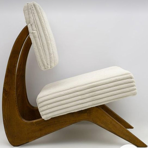 Mid-Century Walnut Sofa Chair - Color: Different Available