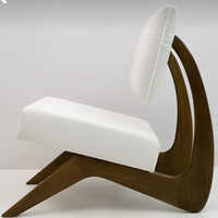 Wooden Walnut Lounge Chair