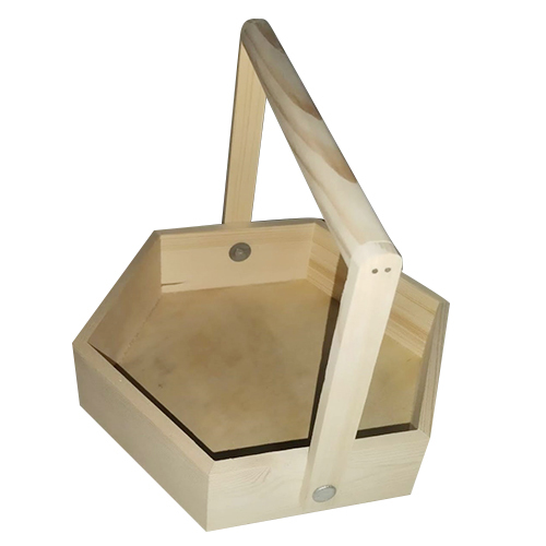 Pine Wood Hamper
