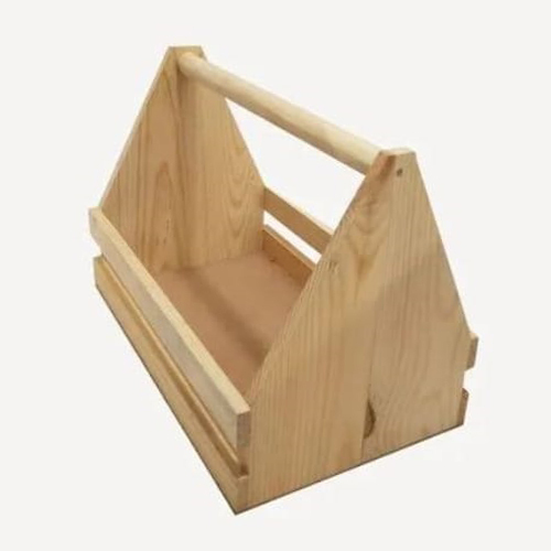 Woodcraft Original Pine Wood Basket Platter For Snacks - Color: Various Available