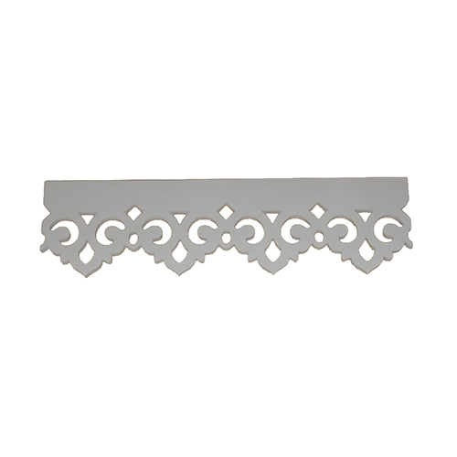 White PVC Patti