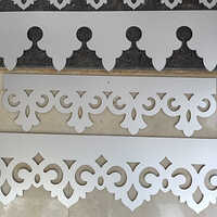 White Pvc Border Patti - Application: Commercial
