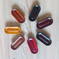 1 Inch Stylish Wooden Door Knobs - Color: As Per Availability