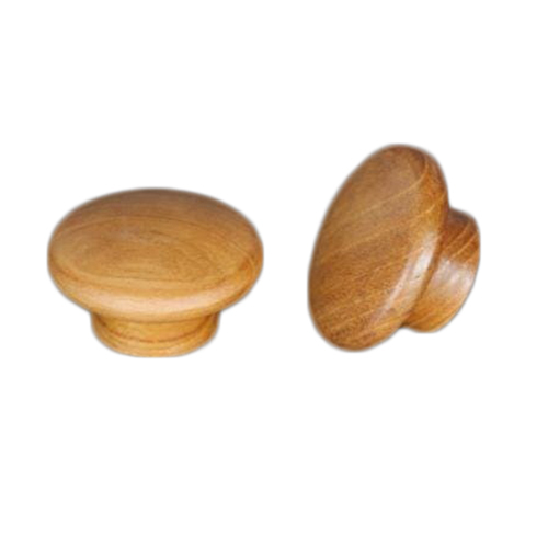 Wooden Cabinet Drawer Knobs - Color: As Per Availability
