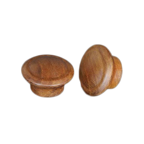 Wooden Drawer Knobs - Color: As Per Availability