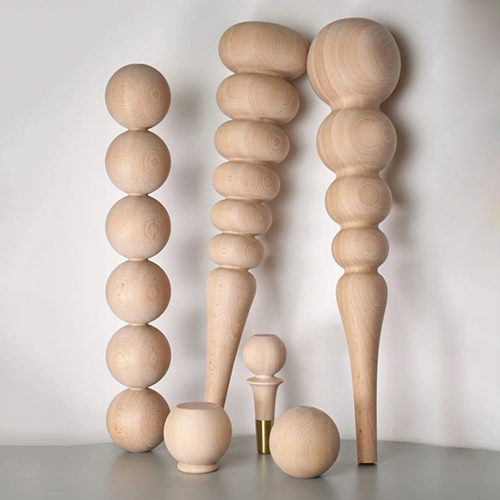 Kitchen Wooden Table Legs - Color: Different Available