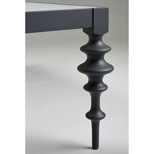 Black Fancy Wooden Bed Legs - Color: Different Available