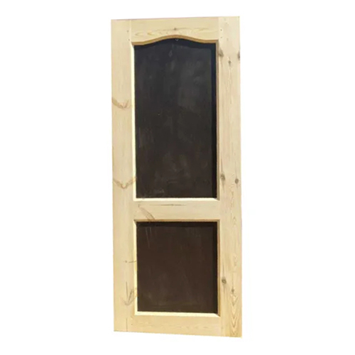 2 Panel Solid Wooden Pine Door