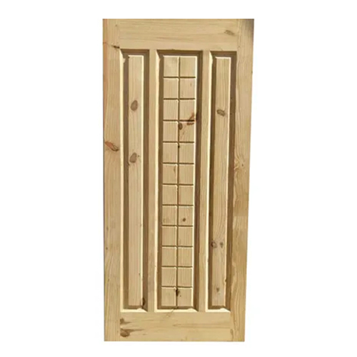 3 Panel Solid Wooden Pine Door