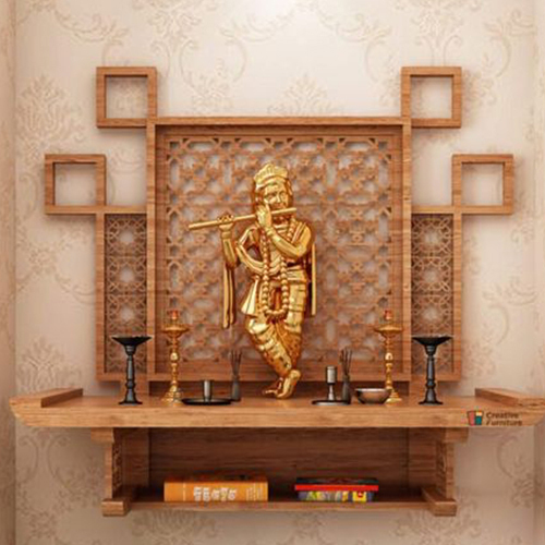 Stylish Paint Coated Wooden Temple