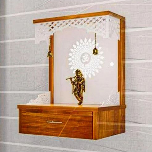 3 Feet Wooden Acrylic Modern Temple - Color: Various Available