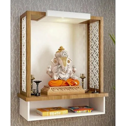 Handmade Wall Hanging Wooden Temple - Color: Various Available