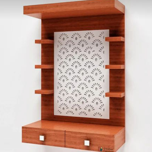 Heavy Duty Wall Mounted Wooden Temple - Color: Different Available