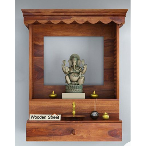 Solid Sheesham Wood Pooja Mandir