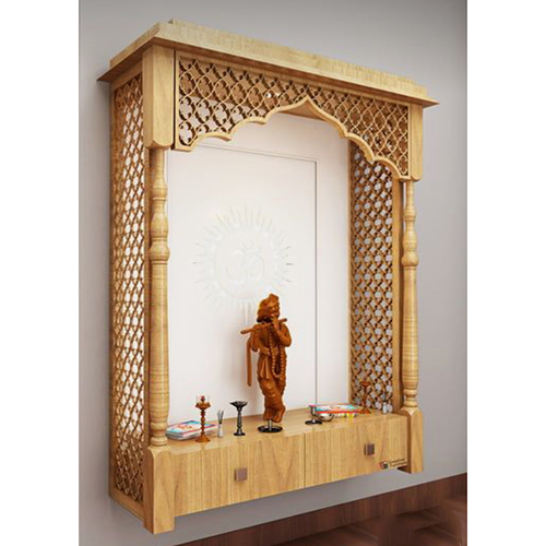 Premium Wooden Temple - Color: Various Available
