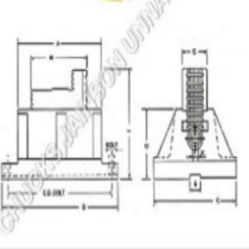 Bonet Steel Face Plate Jaws - Accuracy: 0.05 Mm