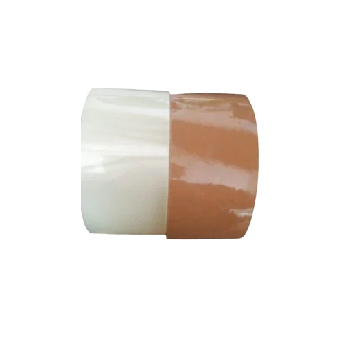 Bopp Self Adhesive Tape - Color: White & Brown