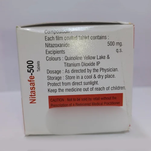 500mg Nitazoxanide Tablets - Drug Type: General Medicines