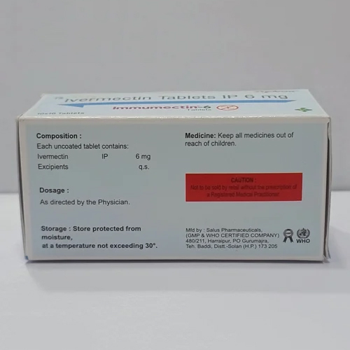6mg Ivermectin Tablets - Storage Instructions: Cool & Dry Place