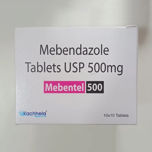 500mg मेबेंडाज़ोल टैबलेट्स