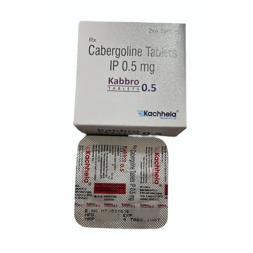 0.5mg Cabergoline Tablets Ip - Drug Type: General Medicines