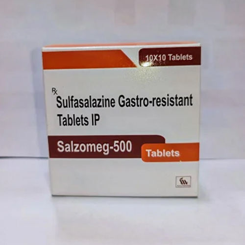 500mg Sulfasalazine Gastro Resistant Tablets Ip - Drug Type: General Medicines
