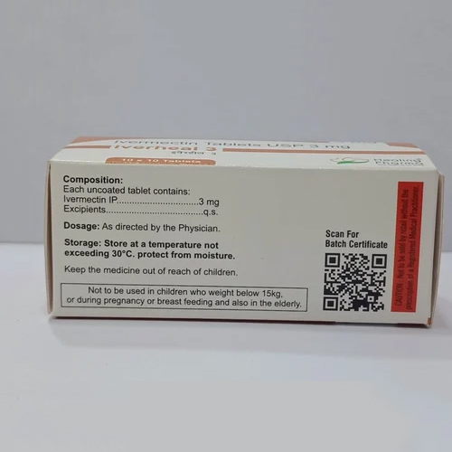3mg Ivermectin Tablets Usp - Drug Type: General Medicines