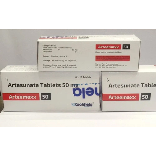 50mg Artesunate Tablets - Storage Instructions: Cool & Dry Place