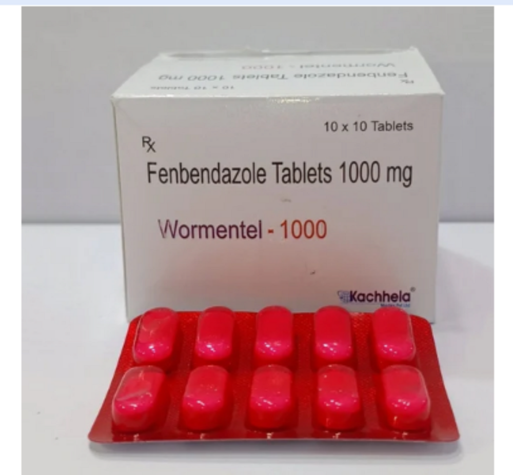 1000mg फेनबेंडाज़ोल टैबलेट्स