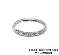 New Design 925 Silver Sonata Lightweight Kada