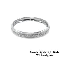 New Design 925 Silver Sonata Lightweight Kada