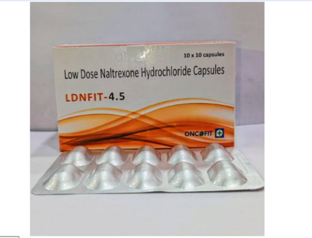 4.5Mg Low Dose Naltrexone Hydrochloride Capsules - Dosage Form: As Per Requirement