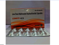 4.5mg Low Dose Naltrexone Hydrochloride Capsules - Dosage Form: As Per Requirement