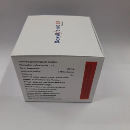 Doxycycline And Lactic Acid Bacillus Capsules - Drug Type: General Medicines