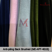 Antipilling back side brushed Fabric