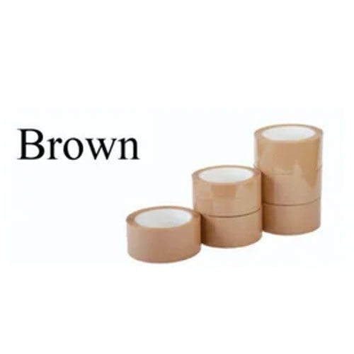 Plain Brown and Transparent Adhesive Tape 48 mm x 65 Meter