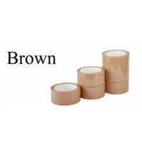 Plain Brown and Transparent Adhesive Tape 48 mm x 65 Meter